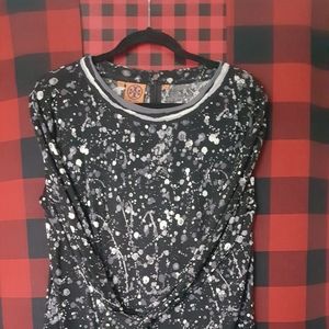 Tory Burch Dress Silk Jersey Long Sleeve M